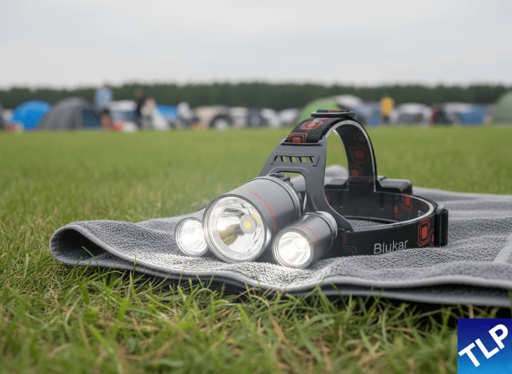 Blukar 4400mAh High Capacity Headlamp